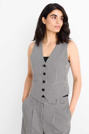 Dona - Armilla formal - regular fit - de ratlles - negre/blanc