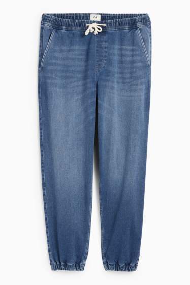 Uomo - Jogger in denim - jeans blu