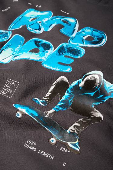 Copii - Băieți - Skater - hanorac - gri închis