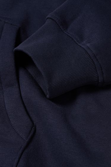 Men - Hoodie - dark blue