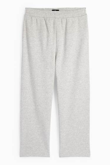Hommes - Bas de jogging - gris clair chiné