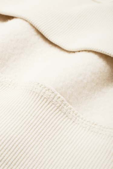 Herren - Hoodie - cremefarben