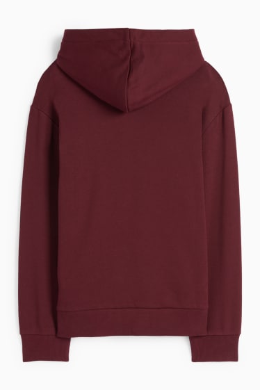 Kinder Buben - Gaming - Weihnachts-Hoodie - bordeaux
