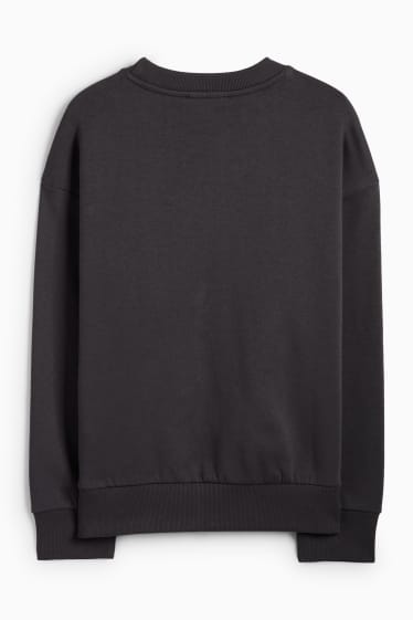 Kinderen: jongens - Basketbal - kerstsweatshirt - donkergrijs