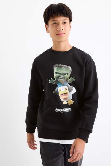 Kinderen: jongens - Sweatshirt - zwart