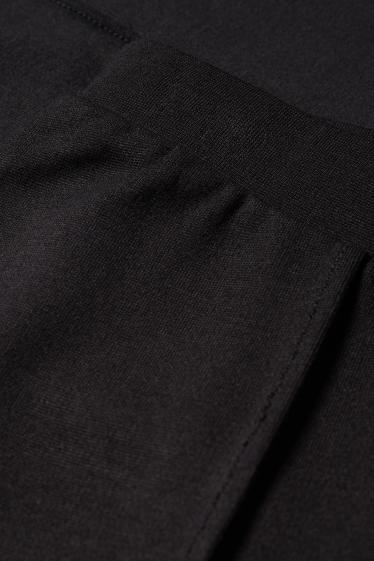 Children Girls - Flared leggings - black