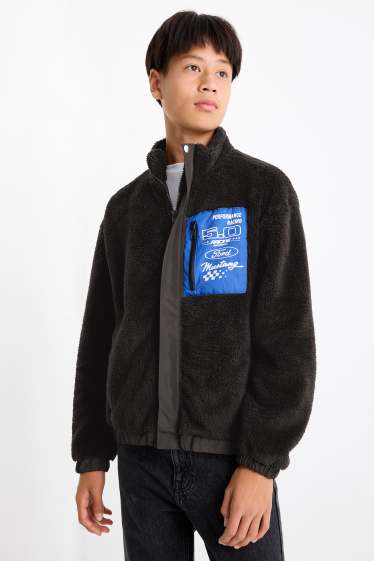 Enfants garçons - Veste sweat - noir