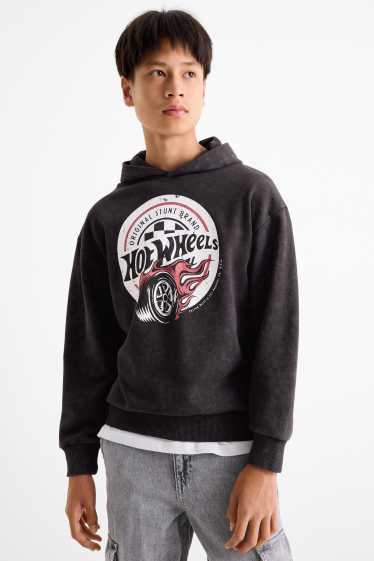Kinder Jungen - Hot Wheels - Hoodie - schwarz