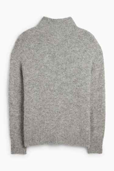 Women - Jumper - light gray-melange