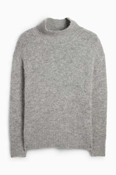 Women - Jumper - light gray-melange
