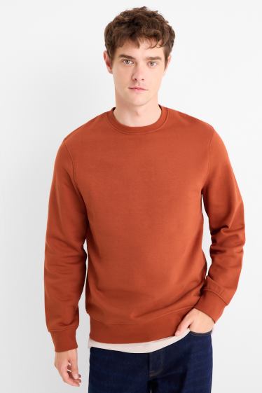 Hommes - Sweat - orange foncé