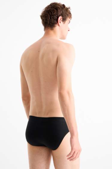 Men - Multipack of 3 - briefs - black