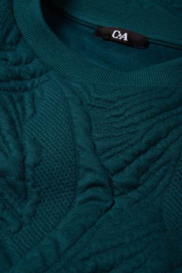 Dames - Sweatshirt - donkergroen