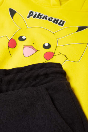 Copii - Băieți - Pokémon - Pikachu - set - hanorac și pantaloni de trening - 2 piese - galben