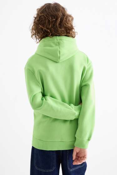 Kinder Buben - Minecraft - Hoodie - hellgrün