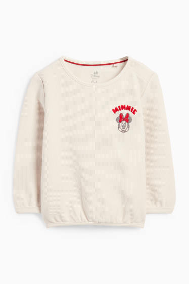 Neonate - Minnie - completo neonate - 2 pezzi - beige chiaro