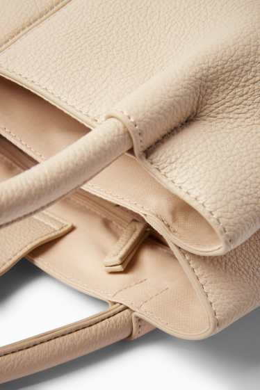 Dames - Tas - licht beige