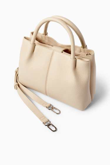 Dames - Tas - licht beige