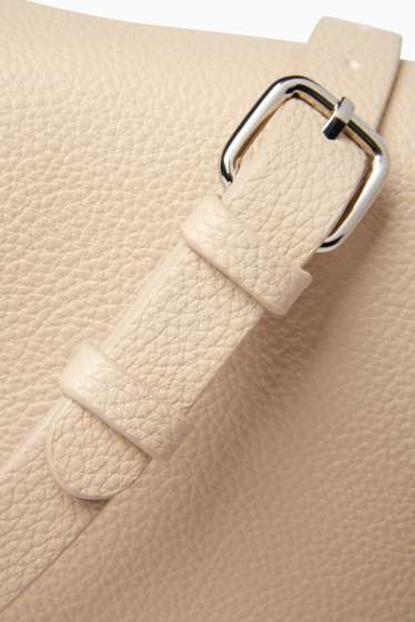 Dames - Tas - licht beige