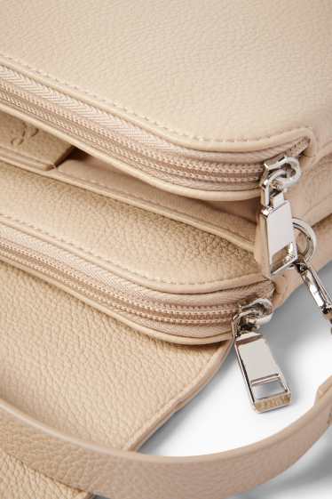 Dames - Tas - licht beige