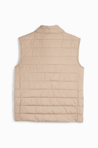 Mujer - Chaleco acolchado - beige claro