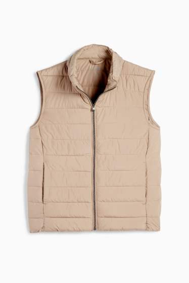 Mujer - Chaleco acolchado - beige claro