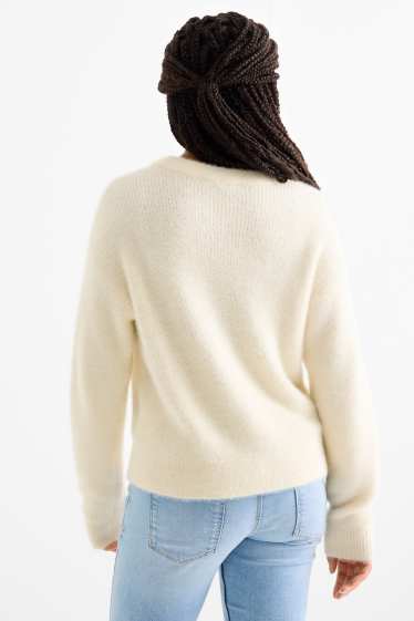 Bambine - Maglione - bianco crema