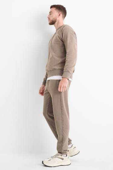 Heren - Joggingbroek - taupe