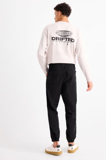 Herren - Hose - Loose Fit - schwarz