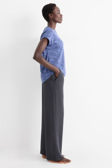 Damen - Sporthose - Yoga - dunkelgrau