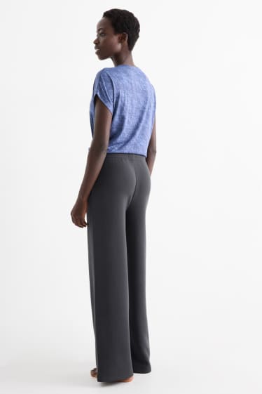 Damen - Sporthose - Yoga - dunkelgrau