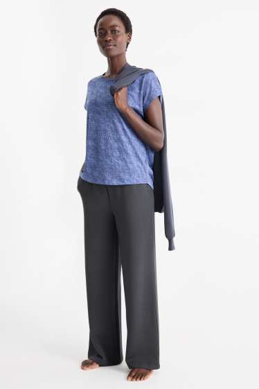 Damen - Sporthose - Yoga - dunkelgrau