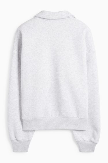 Femmes - Sweat - gris clair chiné