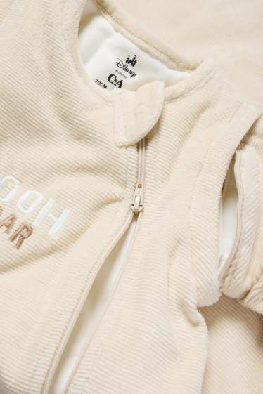 Neonate - Winnie the Pooh - sacco nanna neonati - 6-18 mesi - a coste - beige chiaro