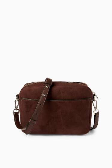 Femmes - Sac à bandoulière amovible - marron foncé