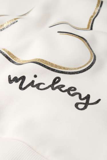 Women - Hoodie - Mickey Mouse - white