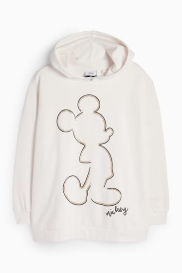 Women - Hoodie - Mickey Mouse - white
