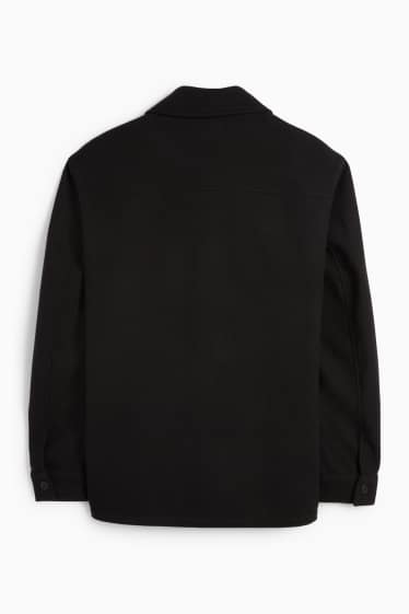 Herren - Hemd - Relaxed Fit - Kent - schwarz