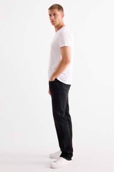 Herren - Straight Jeans - Thermojeans - LYCRA® - dunkeljeansgrau