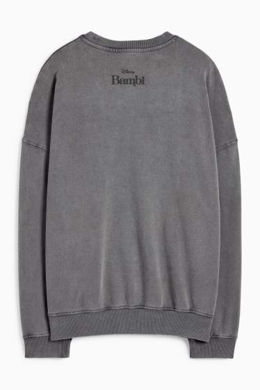 Damen - Sweatshirt - Bambi - grau