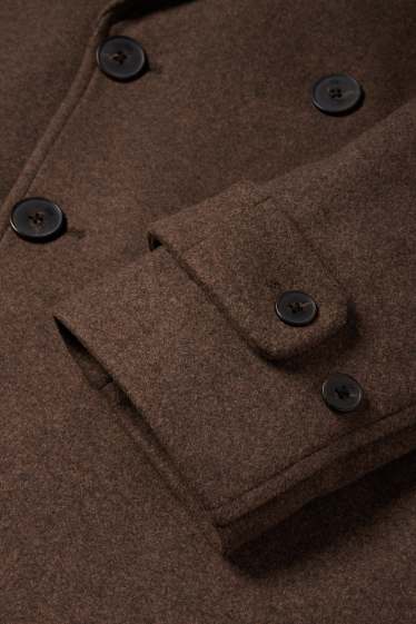 Men - Coat - brown