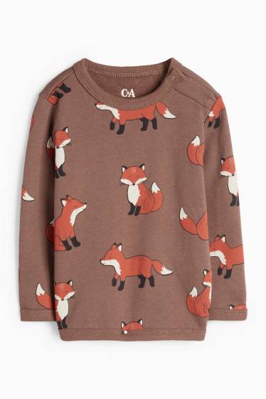 Baby Jungen - Fuchs - Baby-Outfit - 3 teilig - braun