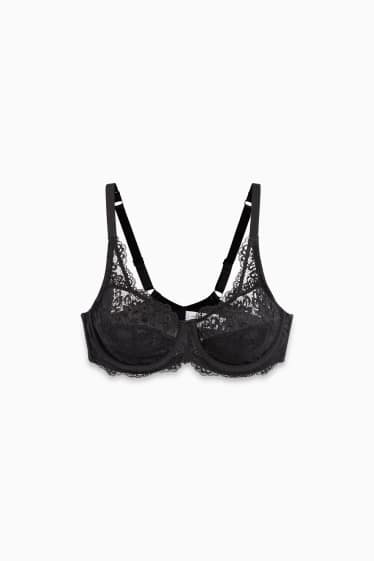Femmes - Soutien-gorge à armatures - noir