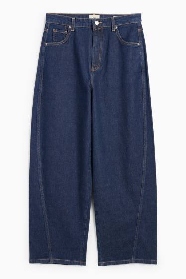 Women - Trousers - denim-dark blue