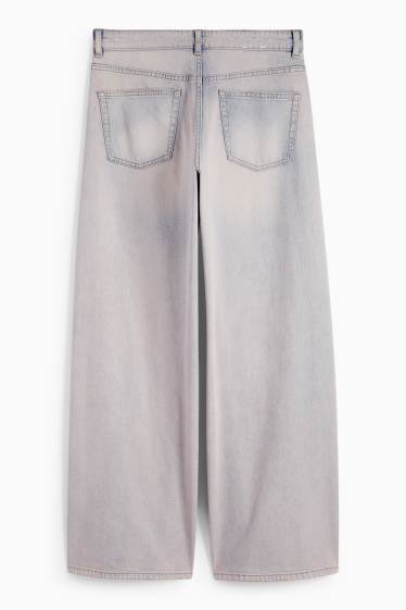 Dona - Wide Leg Jeans - low waist - rosa
