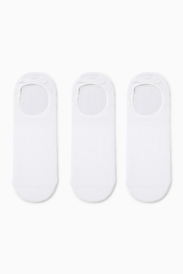 Home - Paquet de 3 - mitjons invisibles - blanc