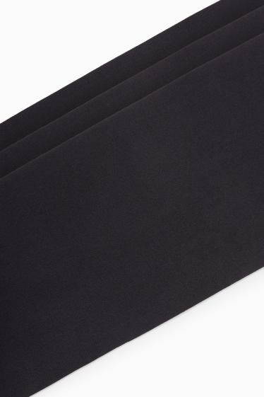 Femmes - Lot de 3 paires - mi-bas - LYCRA® - 20 DEN - noir