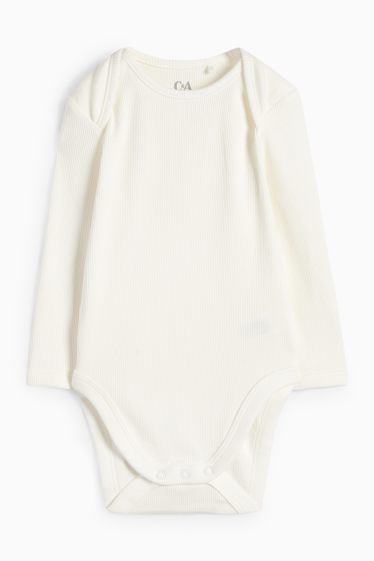 Unisex - IJsbeer - boxpakjeset - ribstof - 2-delig - grijs