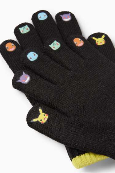 Children Boys - Pokémon - gloves - black