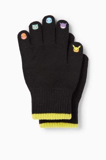 Children Boys - Pokémon - gloves - black